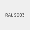 Plaskskiva RAL 9003